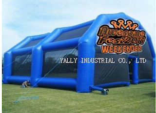 inflatable paintball arena