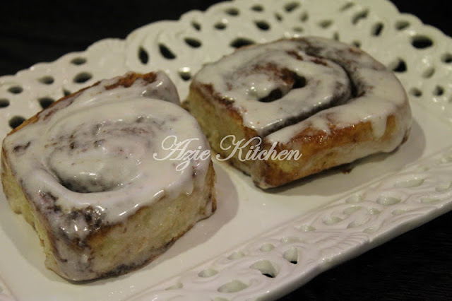 Cinnamon Rolls Juita ku Sayang - Azie Kitchen