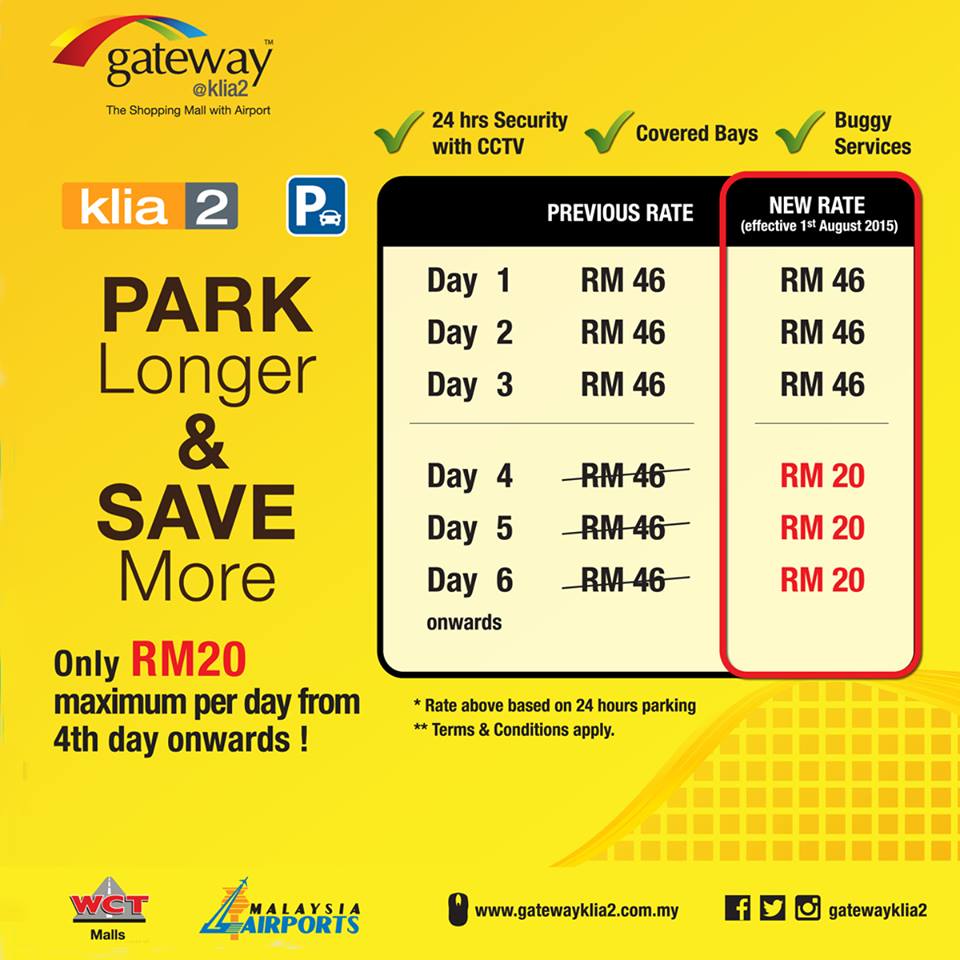 Journey of Capricorn: Long Term Parking at KLIA and KLIA2