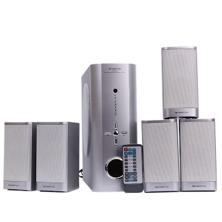 Huihai D-5810 5.1 Surround Sound Speaker System 