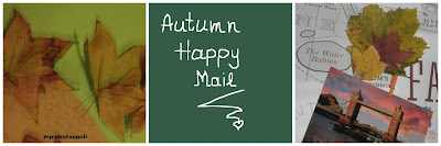 autumn happy mail collage