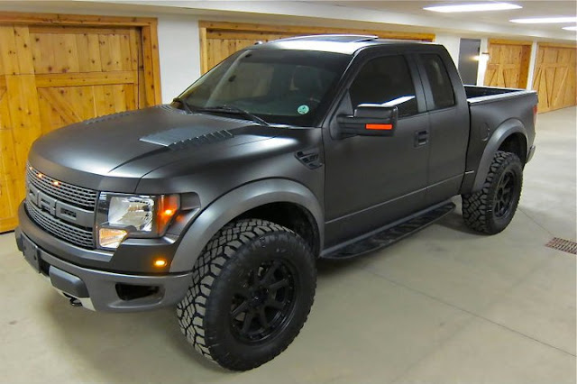 Ford SVT Raptor 2011 Matte Black -  the new game of Ken Block