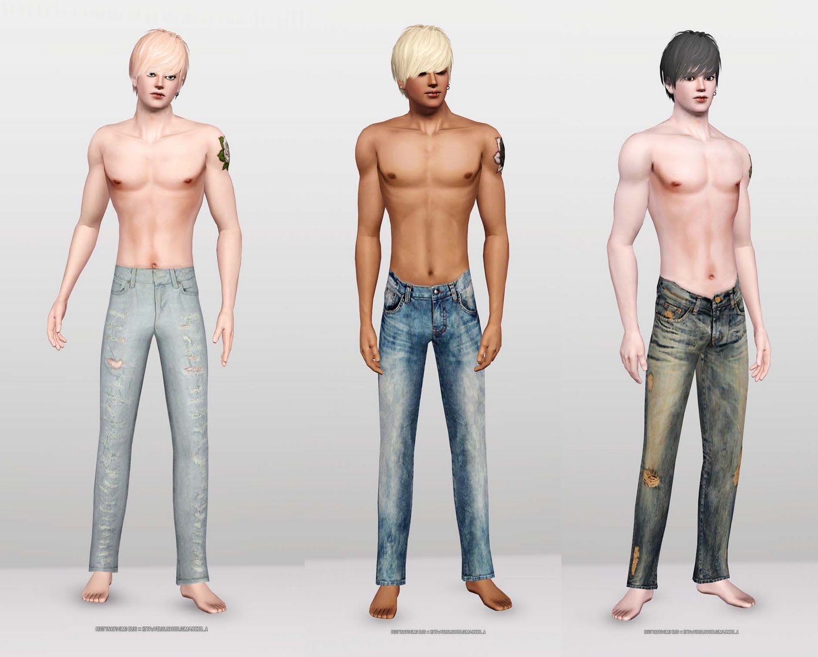 Sims 3 Males