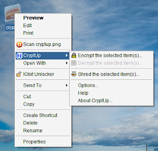 CryptUp , encryption software , decryption software