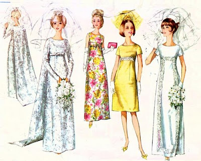 Vintage Wedding Gown Patterns on Wedding Blog  Vintage Patterns