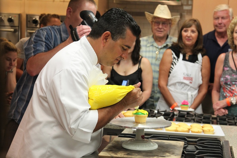 Buddy valastro teaching a class at harrahs atlantic city