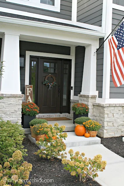 modern craftsman front porch