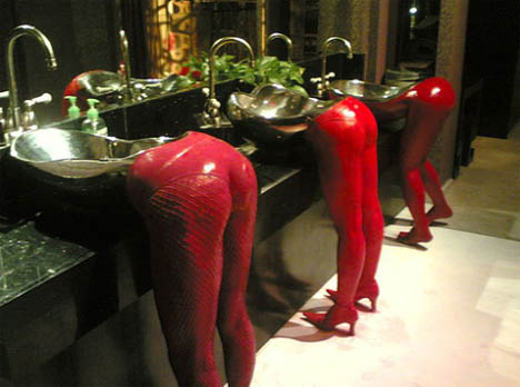 What A Sexy Sink In A Public Bathroom Or Toilet What Do You Think