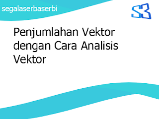 Penjumlahan Vektor dengan Cara Analisis Vektor