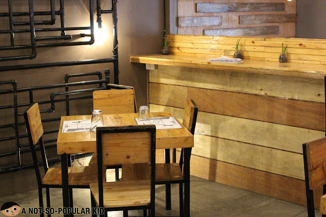 Interior of Fat Daddy's Smoke House in BGC