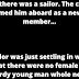 Once, there was a sailor