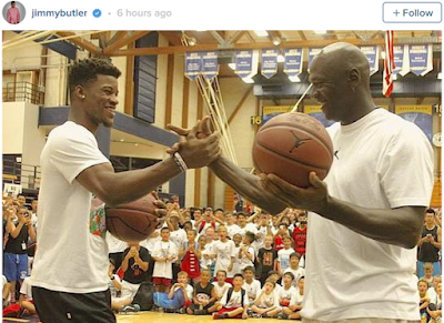 Jimmy Butler and Michael Jordan battles, who won?