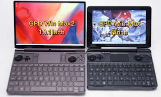 GPD Win Max2 とGPD Win Maxの比較画像