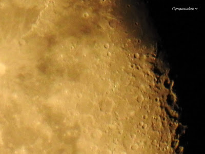 Cratere Luna fotografie Nikon,