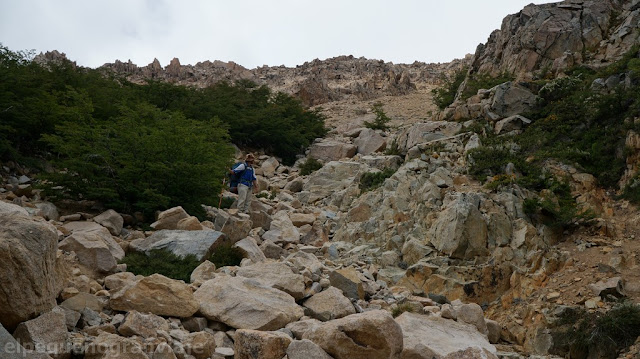 acarreo, senda frey laguna jackob, trekking