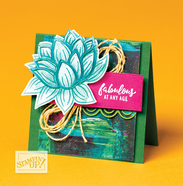 Nigezza Creates with Stampin Up & the FREE Lily Pad Products