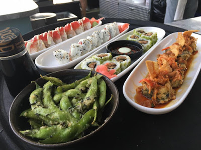 Backwater Jack's Lake of the Ozarks, sushi