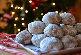 Chocolate Hazelnut Snowball Cookies