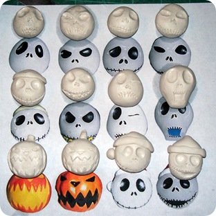 NBC ornaments before baking