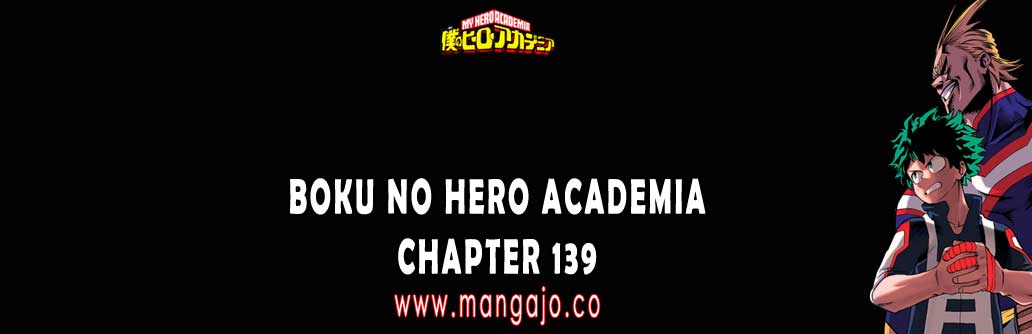 Boku no Hero Academia Chapter 139 Gratis