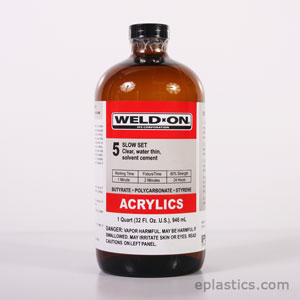 ... &amp; Engineering plastics: New Plexiglass Adhesive Glue - WeldOn 5