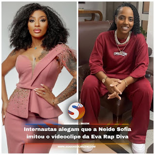 Internautas alegam que a Neide Sofia imitou o videoclipe da Eva Rap Diva