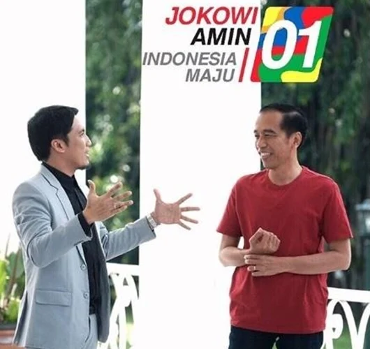 Desta Terang-terangan Dukung Jokowi di Pilpres 2019