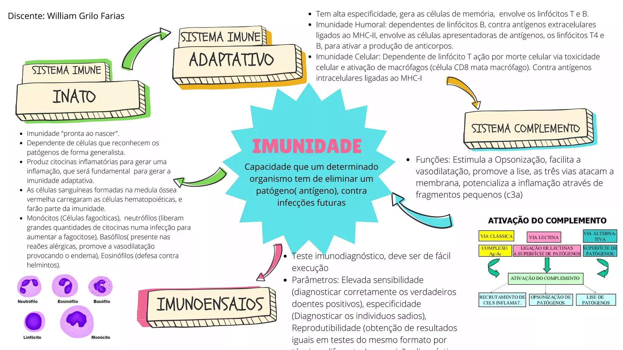 mapa mental - sistema imunológico pdf