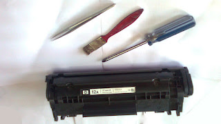 Cara Refill Cartridge Toner HP 12A