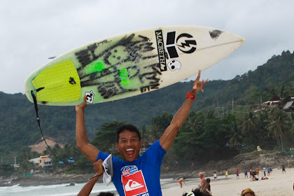 Mega Semadhi Takes Quiksilver Open Phuket Thailand Win and Raditya Rondi Crowned 2012 Asian Surfing Champion