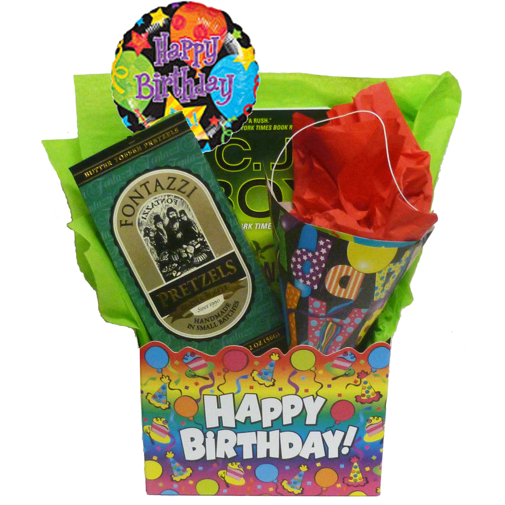 Happy Birthday Gift Box with Book
