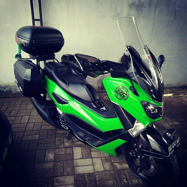 Modifikasi nmax konsep touring