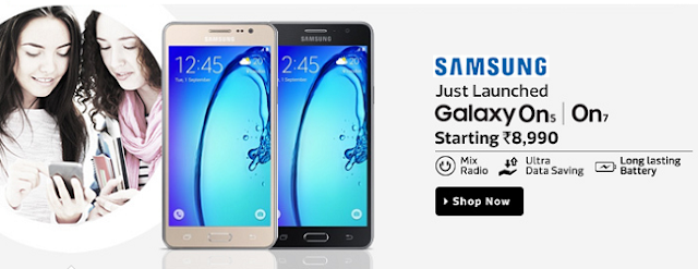 SAMSUNG Just Launched GALAXY On5 | On7 Starting @ 8990 Only