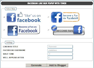 Tool Otomatis Like Facebook Di Blog