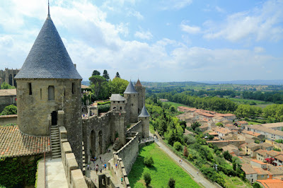 France. Carcassonne. Франция. Каркассон. 