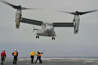 MV-22 Osprey aircraft