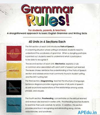 Rules of English grammar