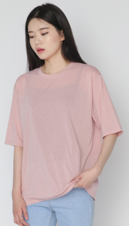  Boxy Half Sleeve T-Shirt