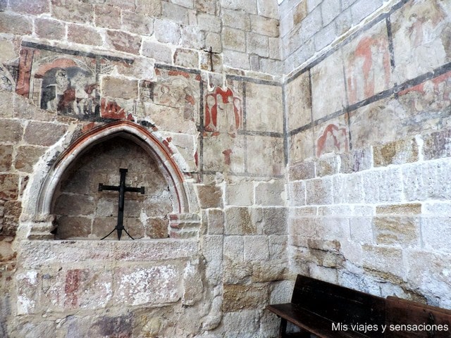 Pinturas murales, iglesia de Santa María la Nueva, Zamora, Castilla y León