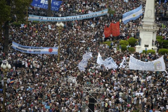Argentina marcha por 40 años del golpe y dictadura contra Obama y Macri 