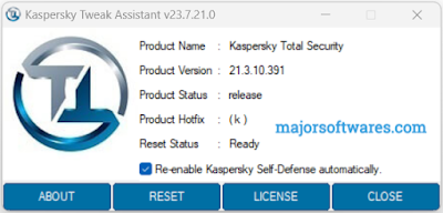 Kaspersky Trial Resetter 1 - MajorSoftwares