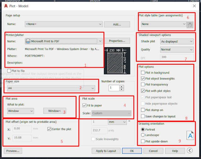 Cara Melakukan Plot Pada AutoCAD