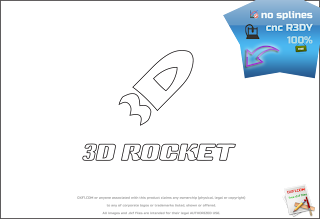 3D Rocket CNC r3dy .dxf