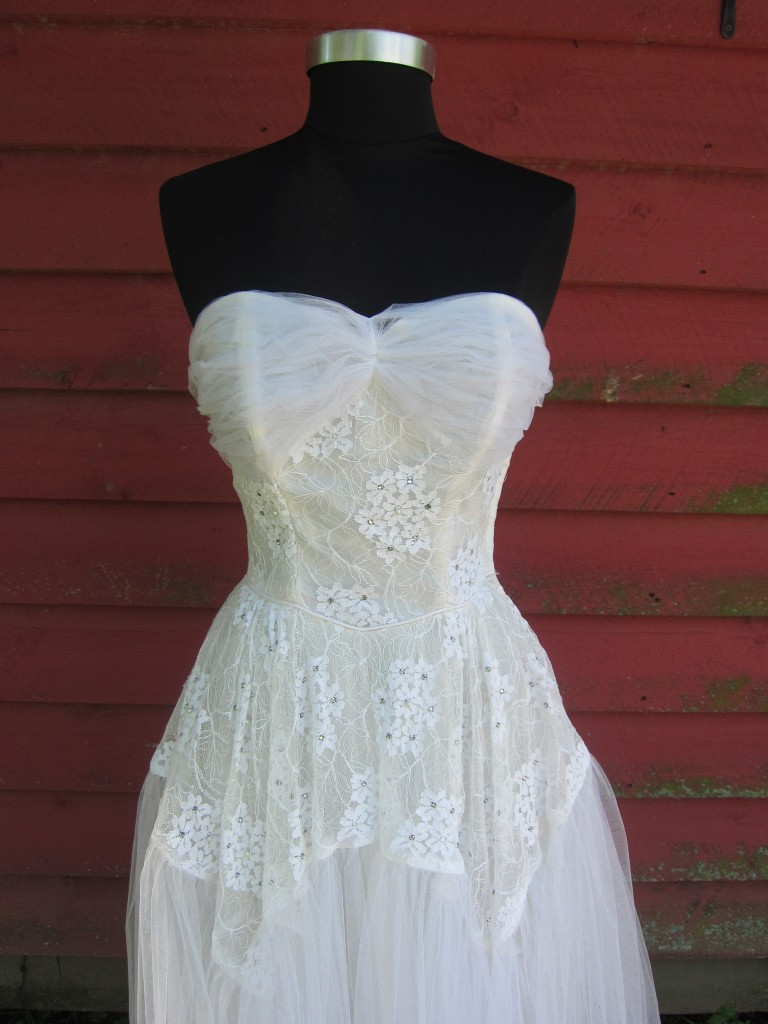 or 60s wedding dress?