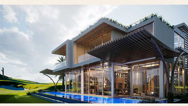 pga golf villas - phối cảnh 1