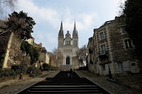 The Portico of the Angers Cathedral