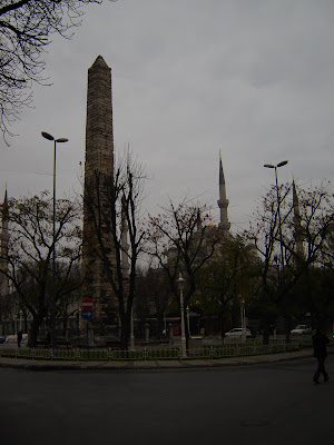 Egyptian Obelisks outside Sultanahmet Mosque