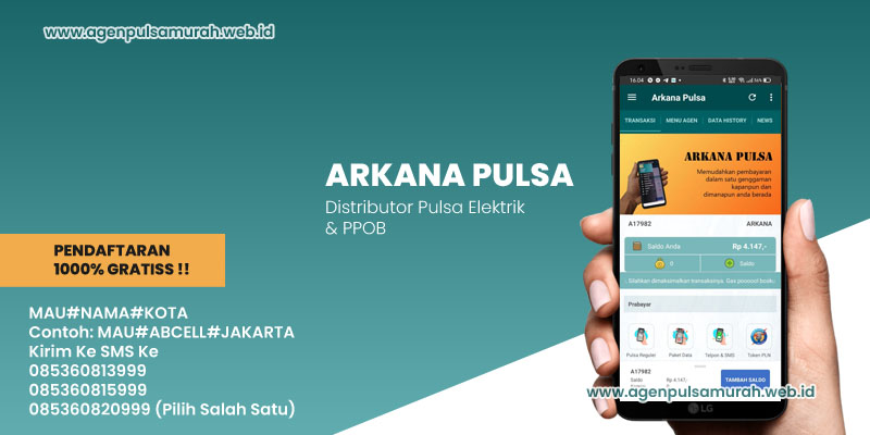 Cara Daftar Arkana Pulsa