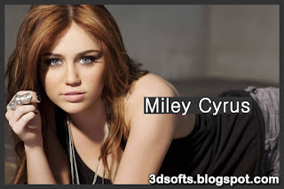 top 5 female celebrities miley cyrus