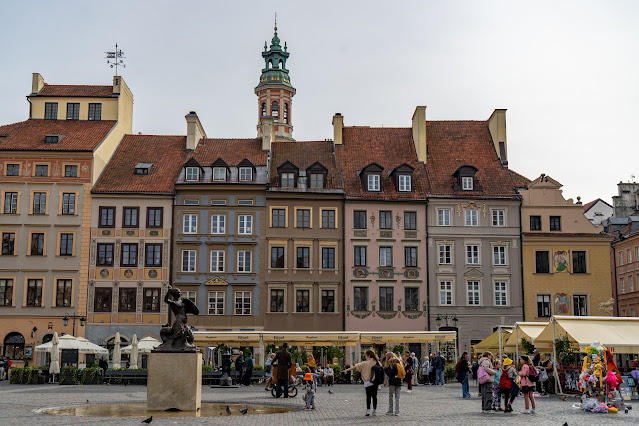 Old Town Market Square Warsaw Poland